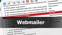 Installieren Sie doch Ihren eigenen, komfortablen Webmailer. Einfach per Mausklick. Installieren Sie doch Ihren eigenen, komfortablen Webmailer. Einfach per Mausklick.