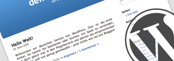 Ihr Firmenblog startet nach wenigen Mausklicks